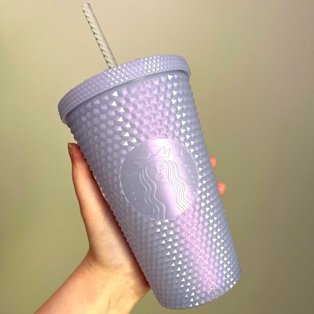 Starbucks Icy Lavender Studded 16 Oz Tumbler